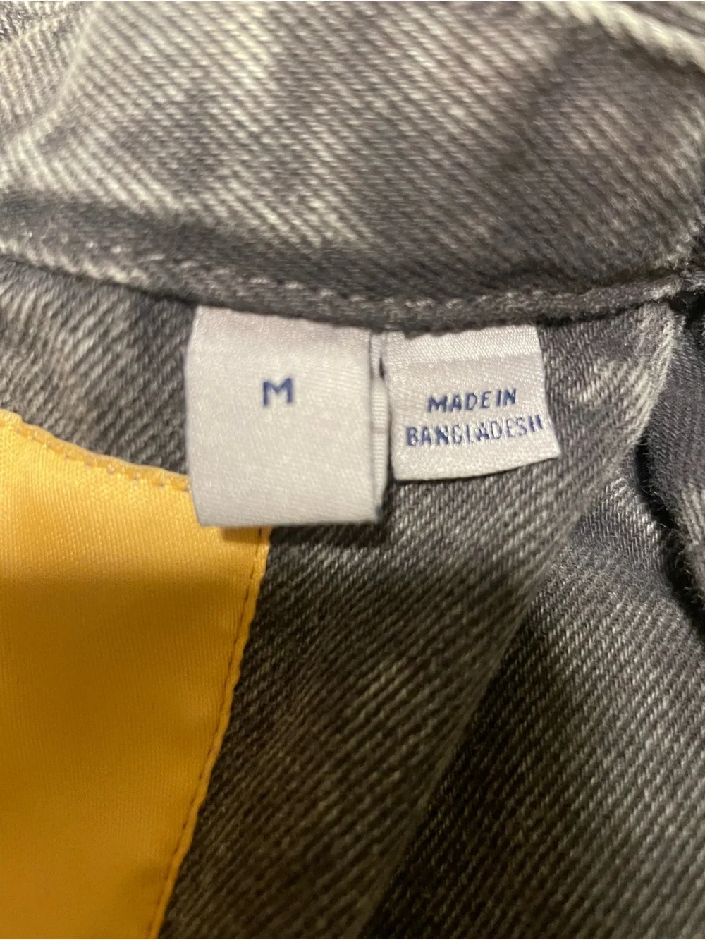 Washed Gray Bomber Jacket - Unbranded